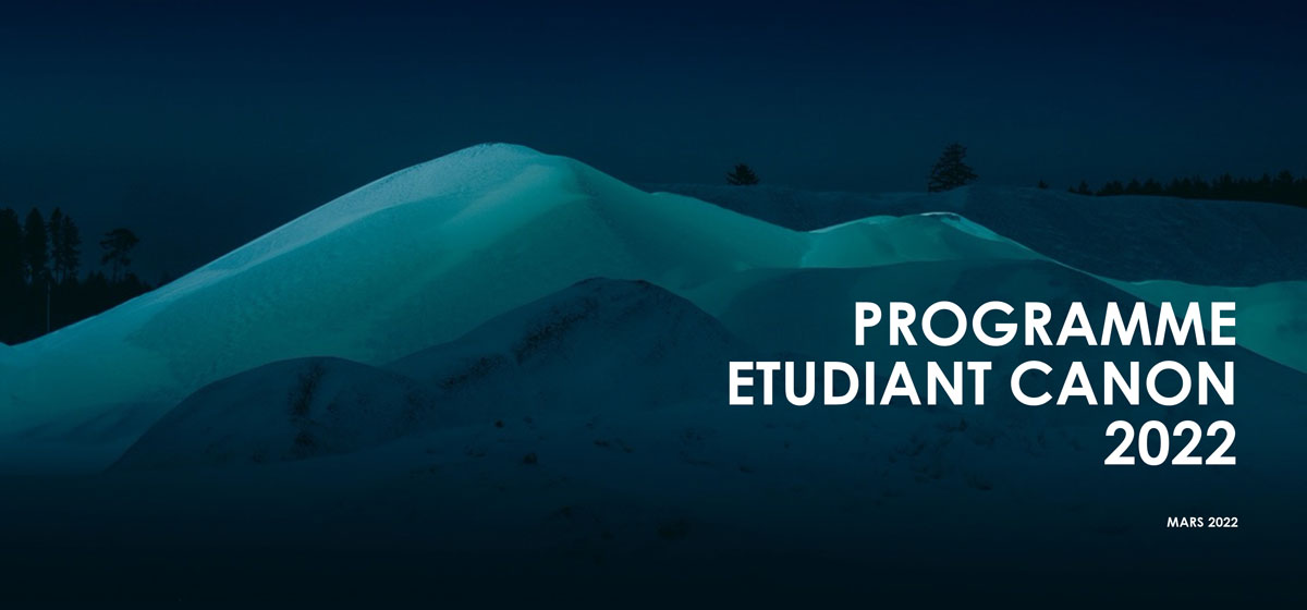 Programme Etudiant Canon